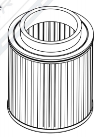 Filtre cylindrique