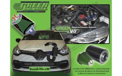 L’ADMISSION DYNAMIQUE EN CARBONE POUR RENAULT CLIO 4 RS